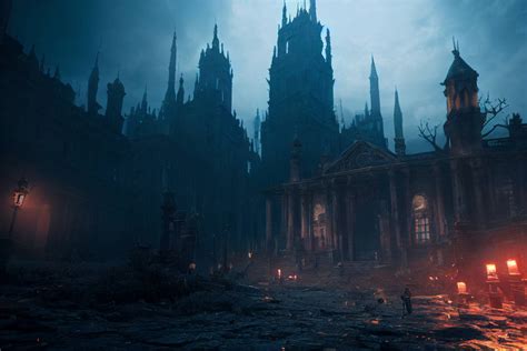 bloodborne town.